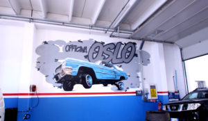 Murales Spray Graffiti Art Custom Car